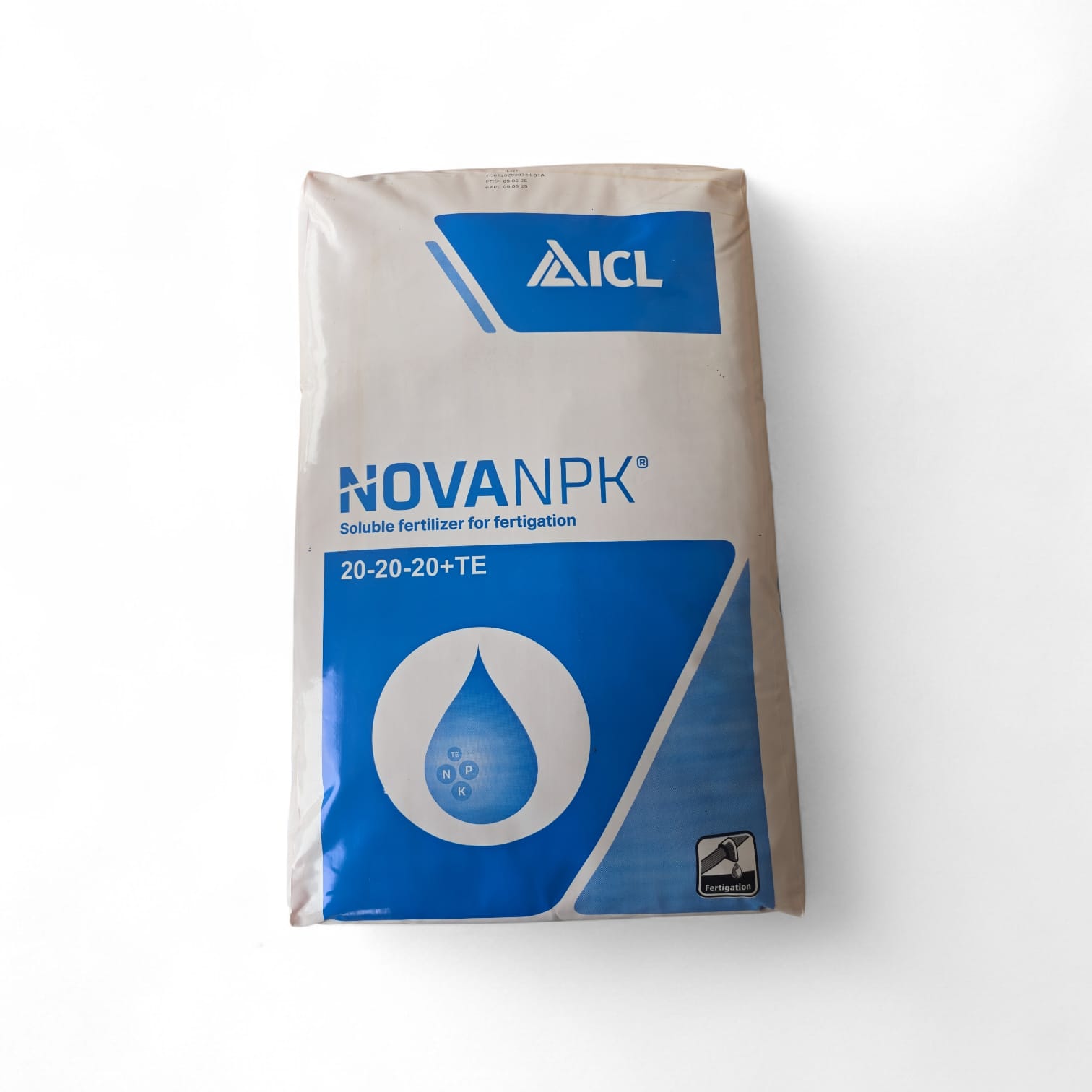 דשן Nova NPK 20-20-20 + TE 25KG
