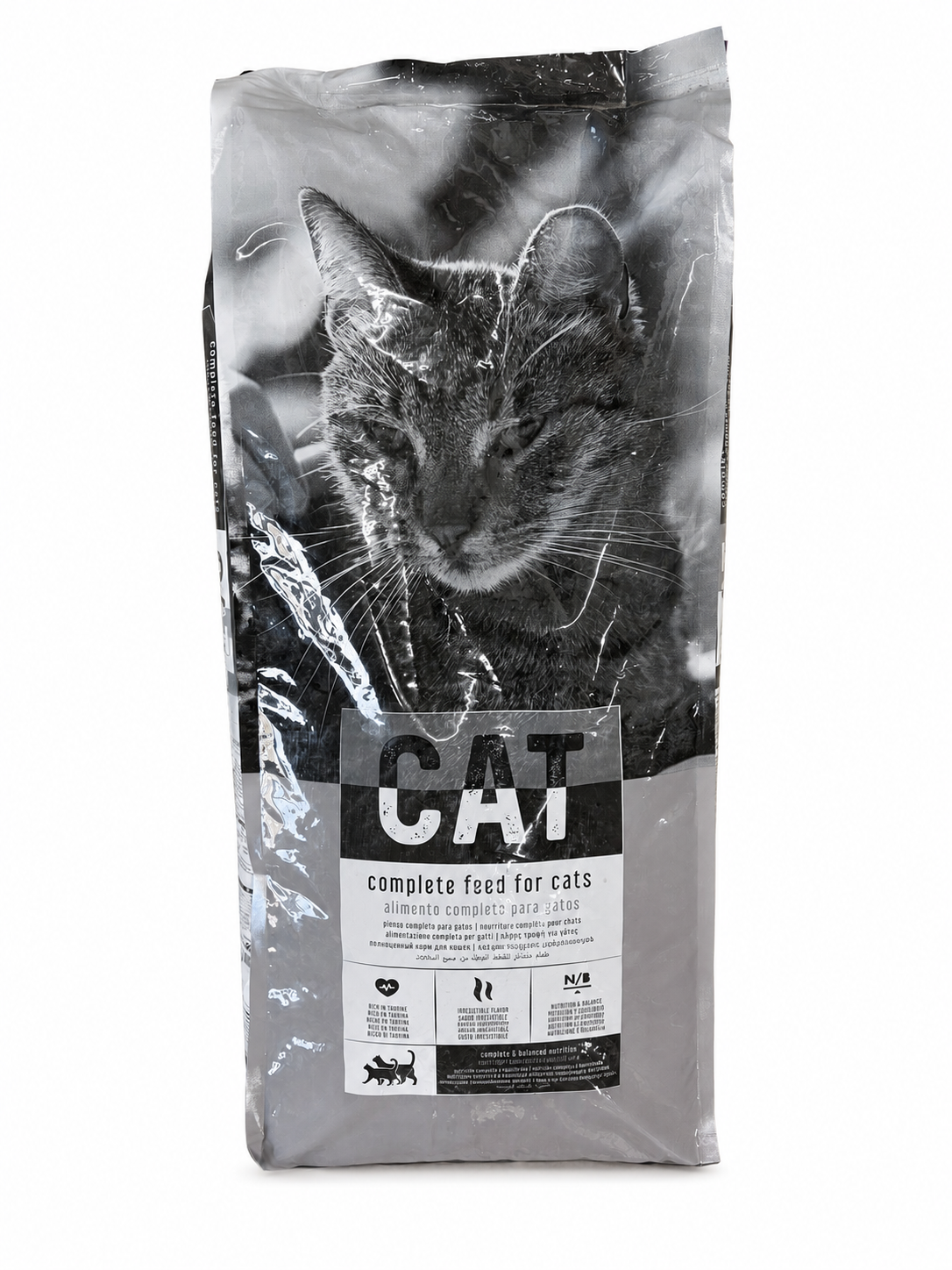 מזון יבש לחתולים בוגרים OVG CAT Adult Meat — 18KG